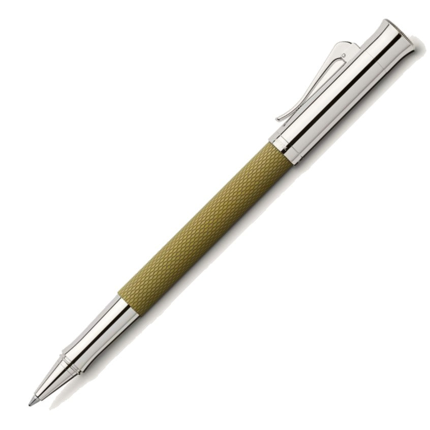 Graf von Faber-Castell Guilloche Olive Green Rollerball | 146519 | Pen Place