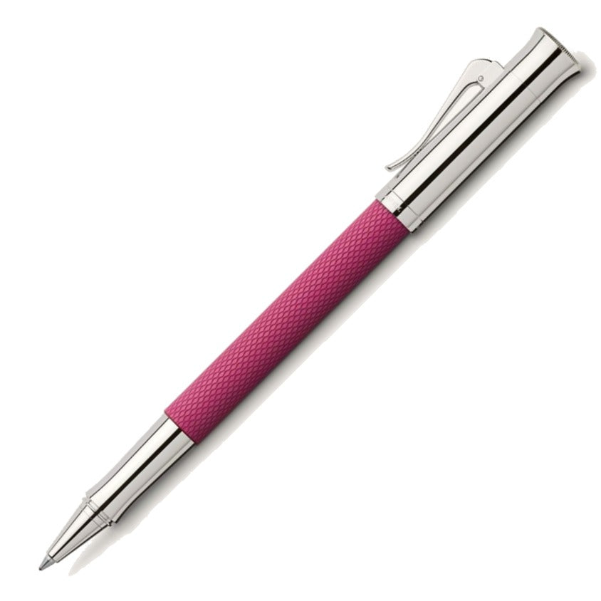 Graf von Faber-Castell Guilloche Electric Pink Rollerball | 146518 | Pen Place