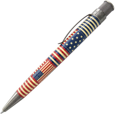 Retro 1951 Tornado Metalsmith Patriot Rollerball Pen | VRR-1961 | Pen Place