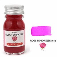 J Herbin Bottled Ink Rose Tendresse - 10ml | H115-61 | Pen Place