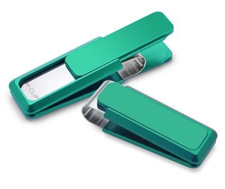 M-Clip Ultralight Green Solid Money Clip | UV2-GRN-0000 | Pen Place