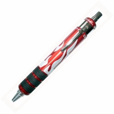 Michael's Fat Boy Chopper Red Gel Rollerball | 00221 | Pen Place