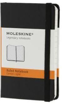 Moleskine Notebook - Extra - Small - Ruled - Black - Hard | 9788866137085 | Pen Place