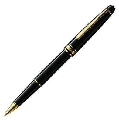 Montblanc Meisterstück Gold-Coated Classique Rollerball Pen | 12890 | Pen Place