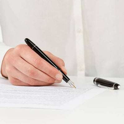 Montblanc Meisterstück Platinum-Coated Classique Fountain Pen | 106522 | Pen Place