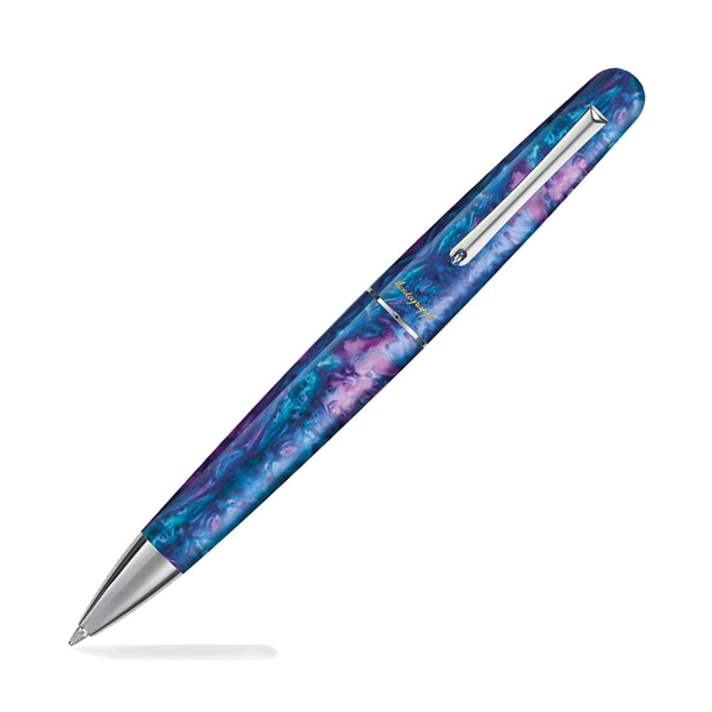 Montegrappa Elmo Summer Bloom Blue Cross Gentian Ballpoint Pen