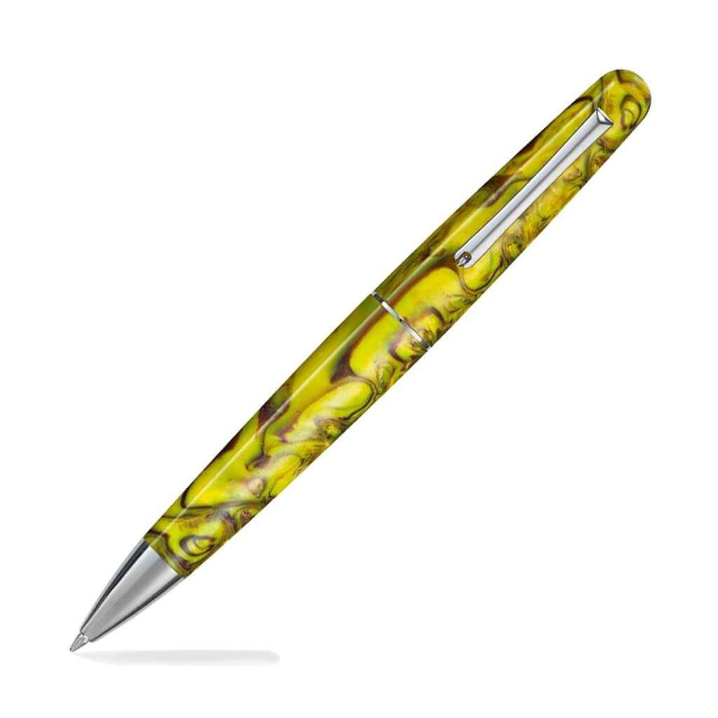 Montegrappa Elmo Summer Bloom Iris Yellow Ballpoint Pen