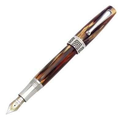 Montegrappa Extra 1930 Turtle Brown Celluloid Fountain Pen | ISEXTCW | Pen Place