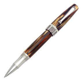 Montegrappa Extra 1930 Turtle Brown Celluloid Rollerball | ISEXTRCW | Pen Place