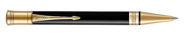 Parker Duofold Classic Black GT Ballpoint Pen | 1931386 | Pen Place