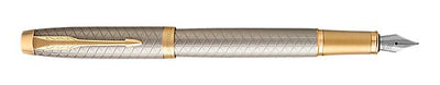 Parker IM Premium Warm Silver GT Fountain Pen | 1931685 | Pen Place