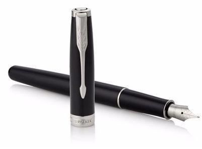 Parker Sonnet Black Lacquer CT Fountain Pen | 1931500 | Pen Place