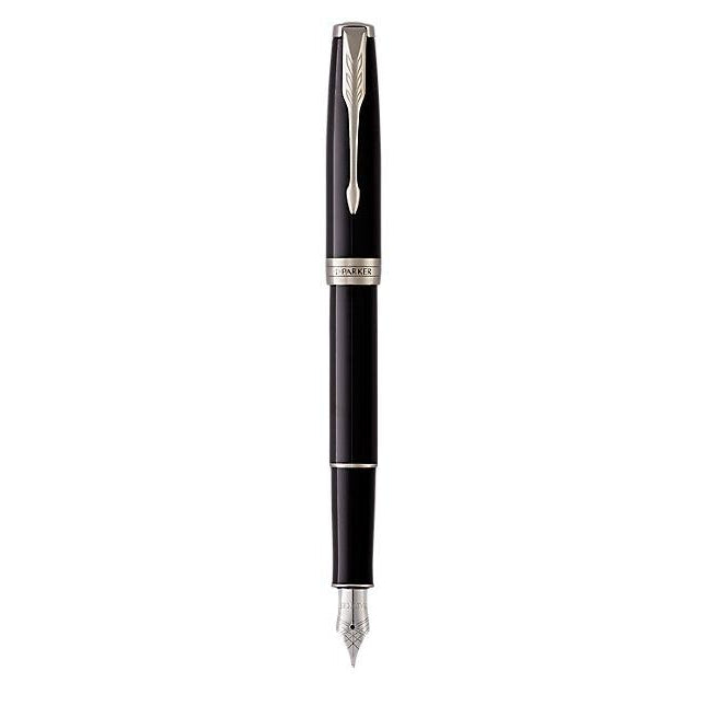Parker Sonnet Black Lacquer CT Fountain Pen | Pen Place | Pen