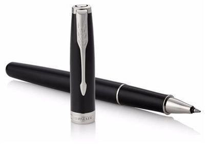 Parker Sonnet Black Lacquer CT Rollerball Pen | 1931501 | Pen Place