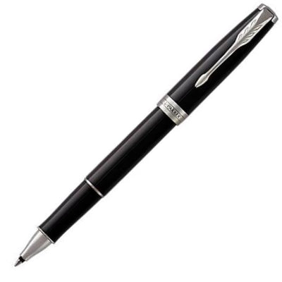 Parker Sonnet Black Lacquer CT Rollerball Pen | 1931501 | Pen Place