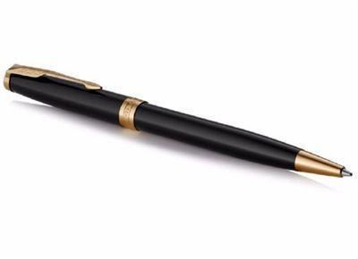 Parker Sonnet Black Lacquer GT Ballpoint Pen | 1931497 | Pen Place