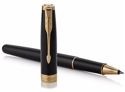 Parker Sonnet Black Lacquer GT Rollerball Pen | 1931496 | Pen Place