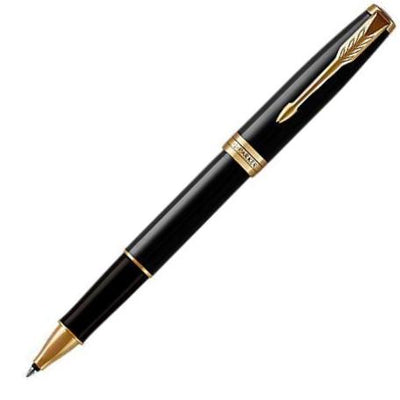 Parker Sonnet Black Lacquer GT Rollerball Pen | 1931496 | Pen Place