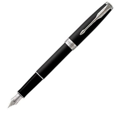 Parker Sonnet Matte Black CT Fountain Pen | 1931522 | Pen Place