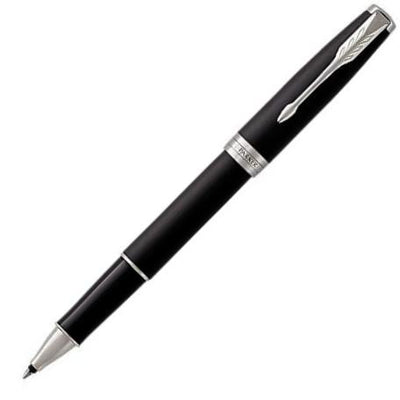 Parker Sonnet Matte Black CT Rollerball Pen | 1931523 | Pen Place