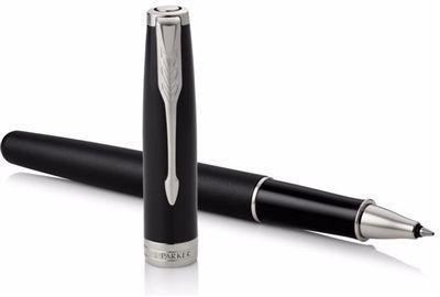 Parker Sonnet Matte Black CT Rollerball Pen | 1931523 | Pen Place