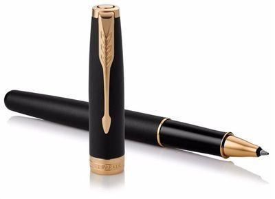 Parker Sonnet Matte Black GT Rollerball Pen | 1931518 | Pen Place