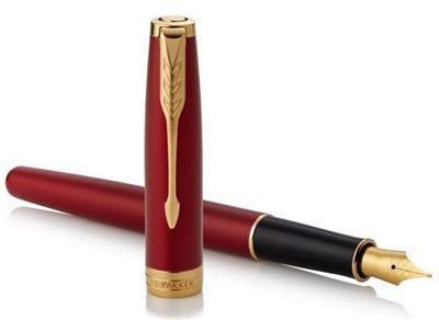 Parker Sonnet Red Lacquer GT Fountain Pen | 1931474 | Pen Place