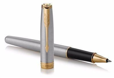 Parker Sonnet Stainless Steel GT Rollerball Pen | 1931506 | Pen Place