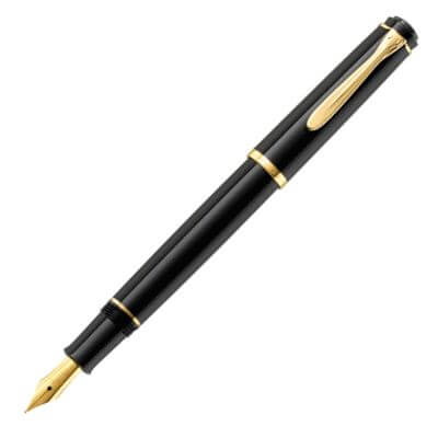 Pelikan Classic 200 Black Gold Cartridge Fountain Pen | 930479GB | Pen Place