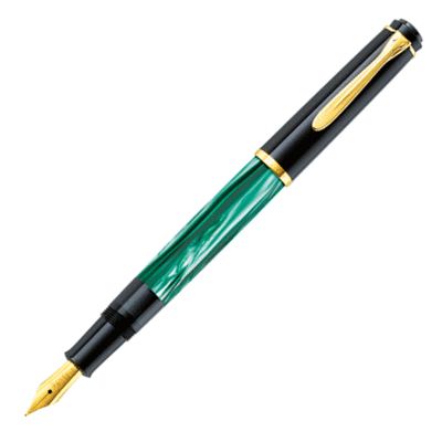 Pelikan Classic 200 Green Marbled Fountain Pen | 994103 | Pen Place