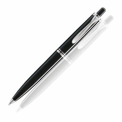 Pelikan Souveran 405 Black/Silver Ballpoint Pen | 926220 | Pen Place