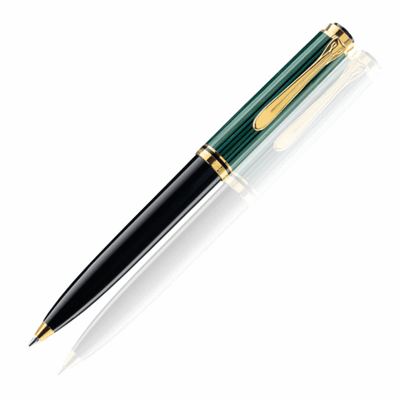 Pelikan Souveran 800 Green/Black Ballpoint Pen | 996991 | Pen Place