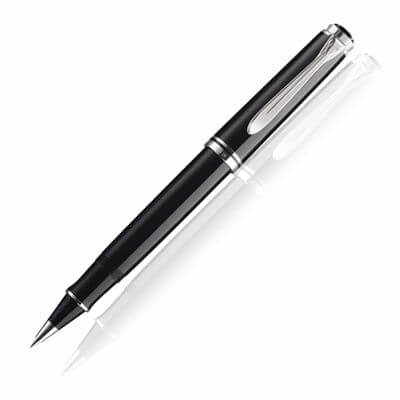 Pelikan Souveran 805 Black/Silver Rollerball Pen | 926667 | Pen Place
