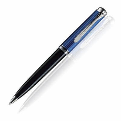 Pelikan Souveran 805 Blue/Black Ballpoint Pen | 933689 | Pen Place