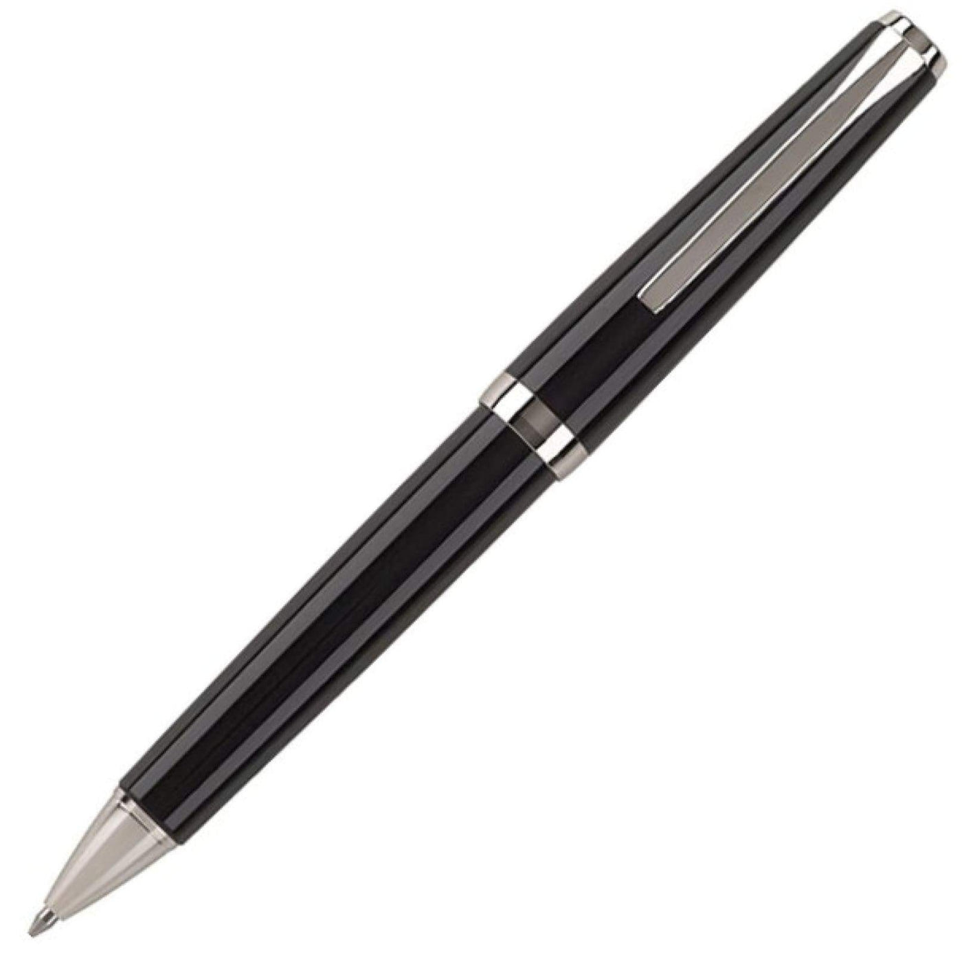 Pilot Metal Falcon Black Ballpoint Pen | Pen Store | Pen Place