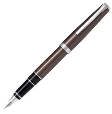 Pilot Metal Falcon Brown Fountain Pen | 60672 | Pen Place