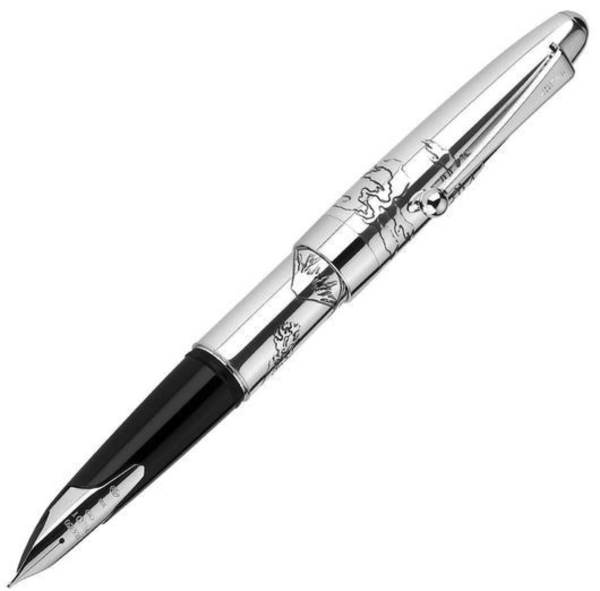 Pilot Sterling Mount Fuji Fountain Pen | Pen Store | Pen Place