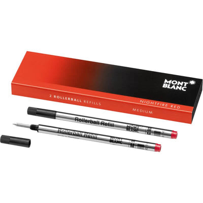 Refill Montblanc Classique Rollerball Pens - 2 Pack#color_nightfire-red