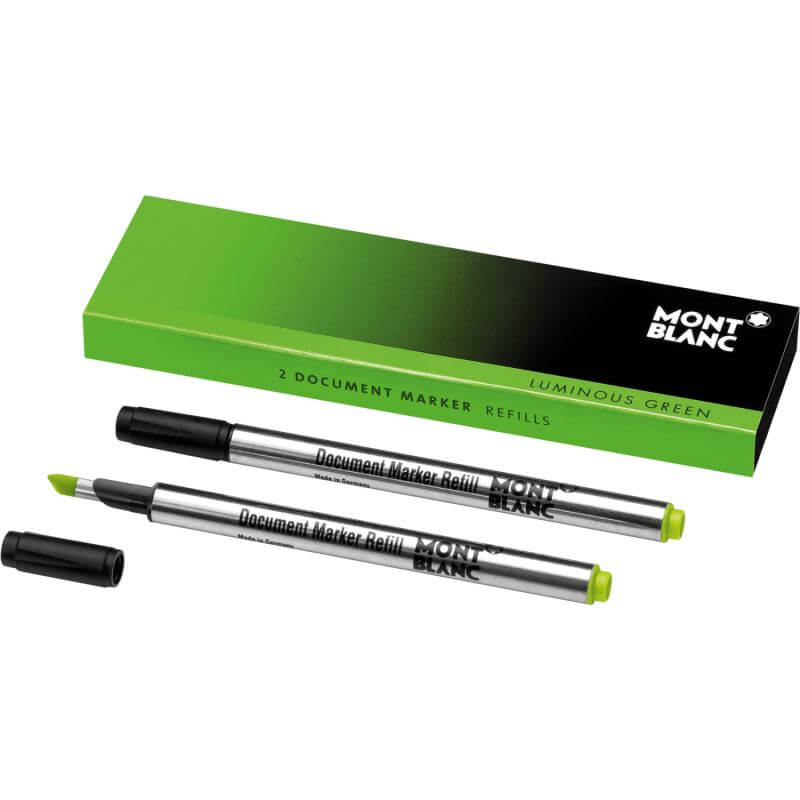 Refill Montblanc Document Marker - 2 Pack#color_green