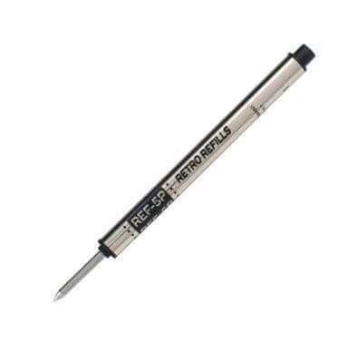 Refill Retro 1951 Short Rollerball REF5P, Black | REF5P | Pen Place