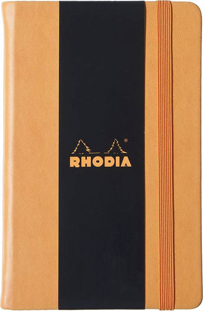 Rhodia - Boutique Webnotebooks Bound 3 1/2 x 5 1/2 Lined Orange 96 Sheets (A6) | 118068 | Pen Place