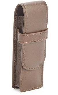 Royce Leather 2 Pen Case Brown | 913-COCO-5 | Pen Place