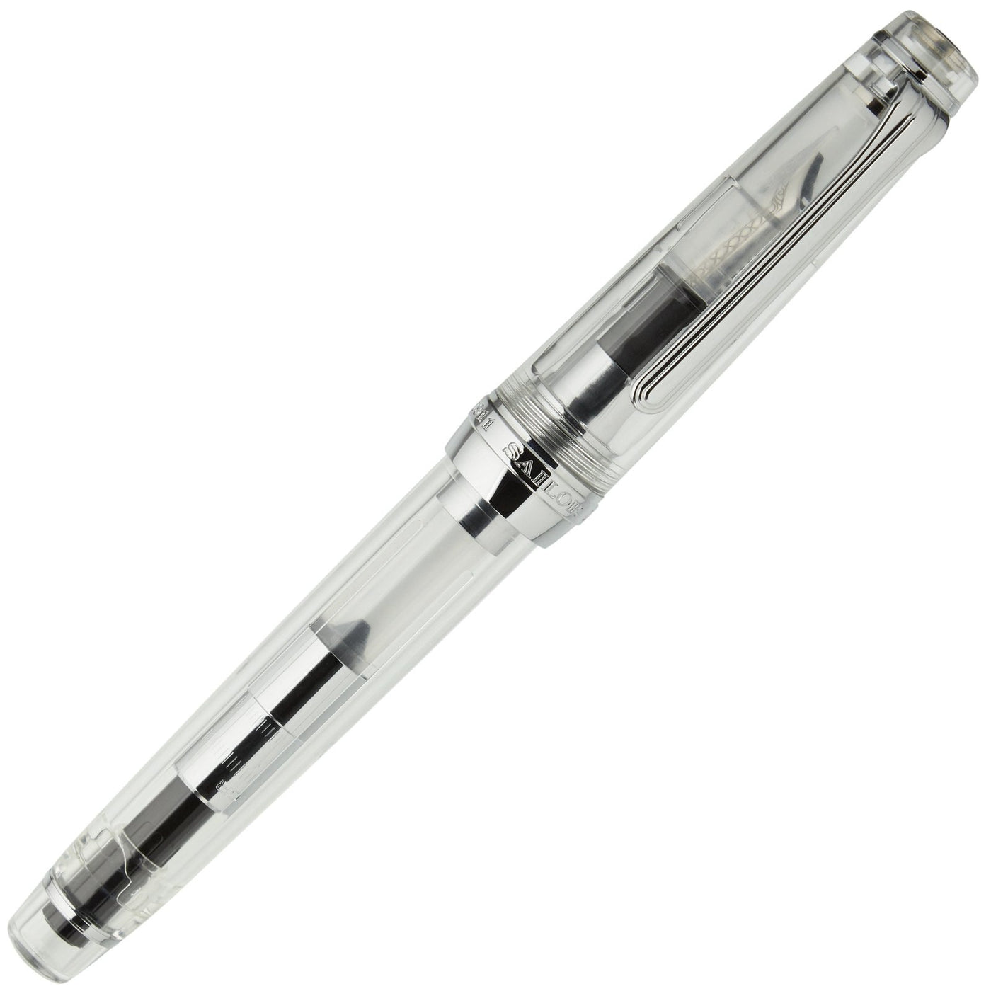 Sailor Pro Gear Slim Transparent & Silver Fountain Pen