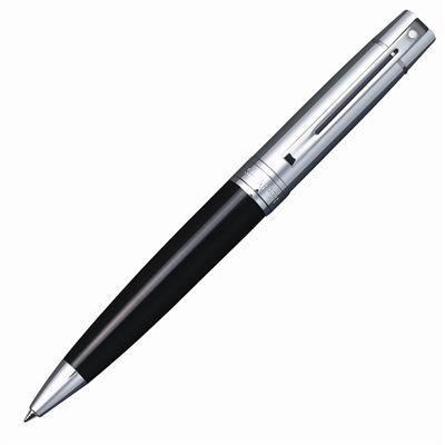 Sheaffer 300 Black & Chrome Ballpoint Pen | E2931451 | Pen Place