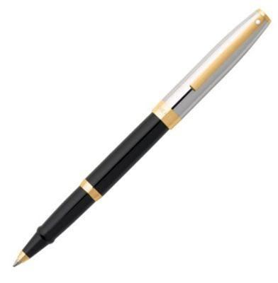 Sheaffer Sagaris Black Barrel Chrome Cap Rollerball | E1947551 | Pen Place