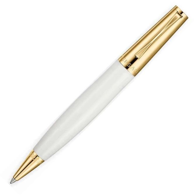 Versace Cosmos White/Gold Ballpoint Pen | VR6020014 | Pen Place