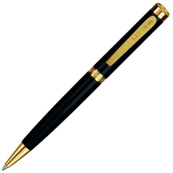 Versace Greca Black/Gold Ballpoint Pen | VS3030016 | Pen Place