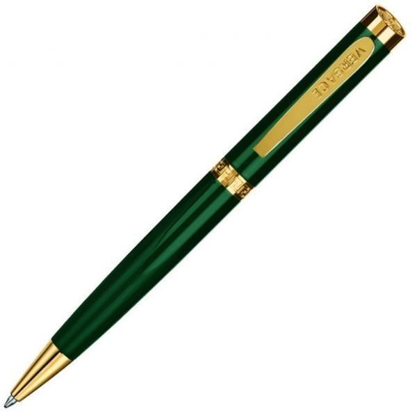 Versace Greca Green/Gold Ballpoint Pen | VS3060016 | Pen Place