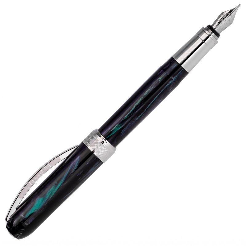 Visconti Rembrandt Forest Green Fountain Pen | KP10-11-FP-M | Pen Place