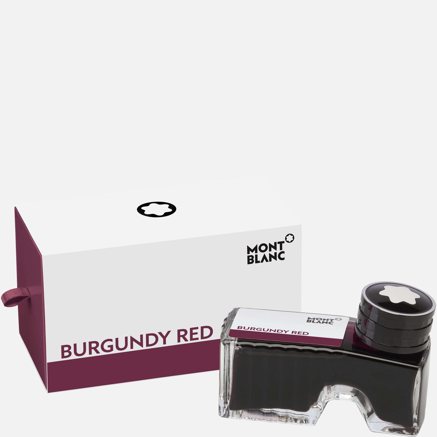 Bottled Ink Montblanc Burgundy Red
